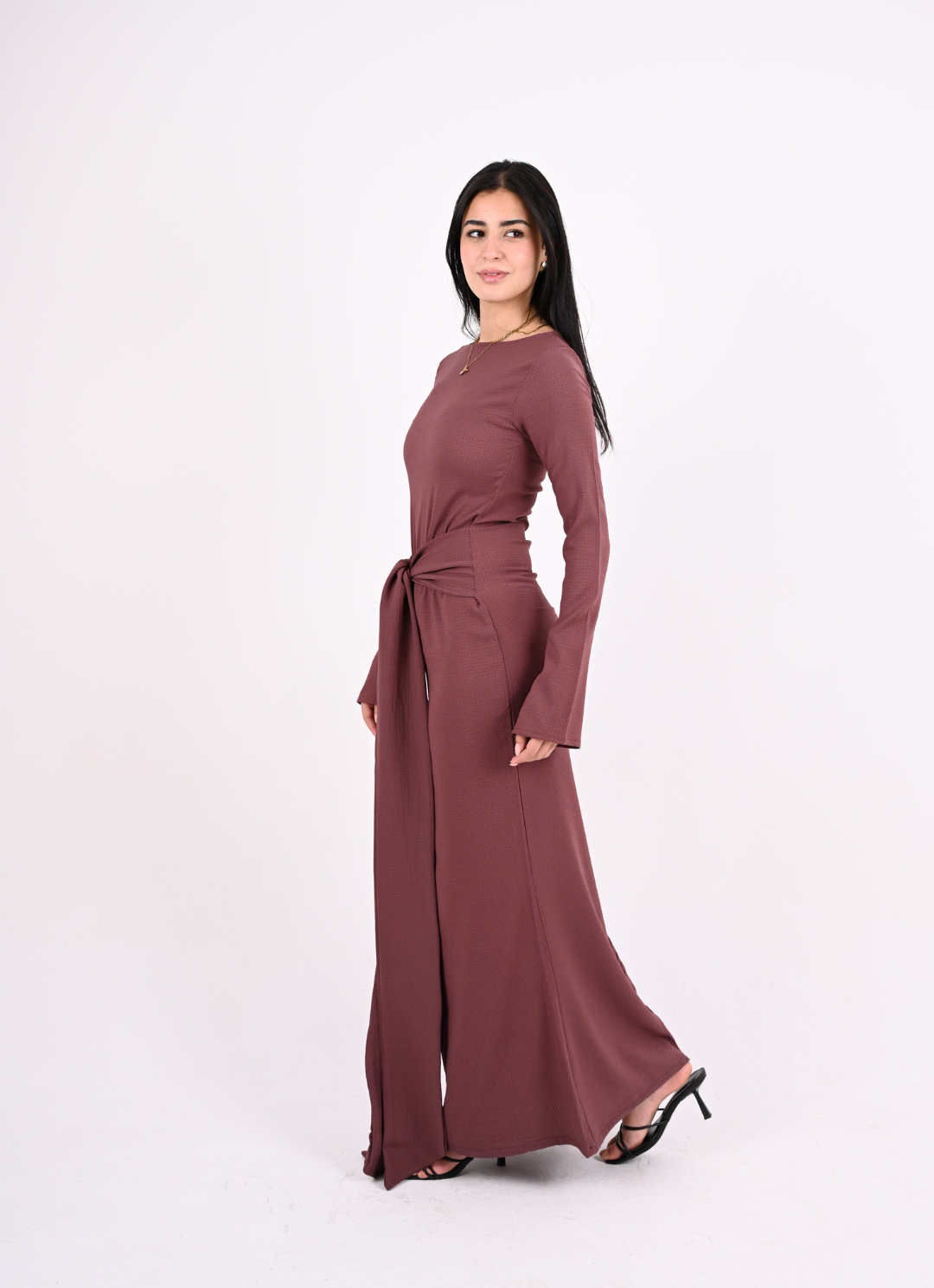 Berry Tie Dress