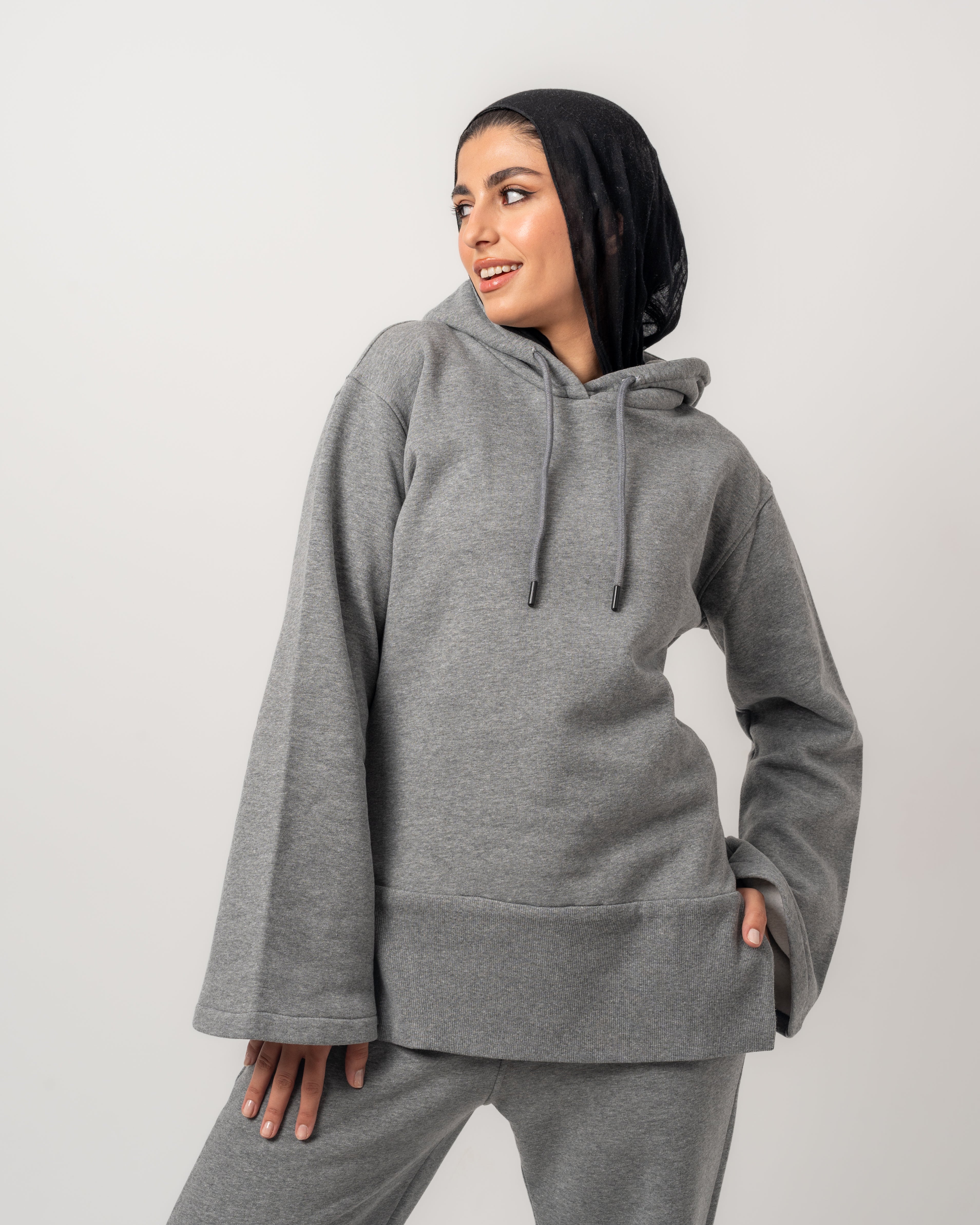 Comfy on sale grey hoodie