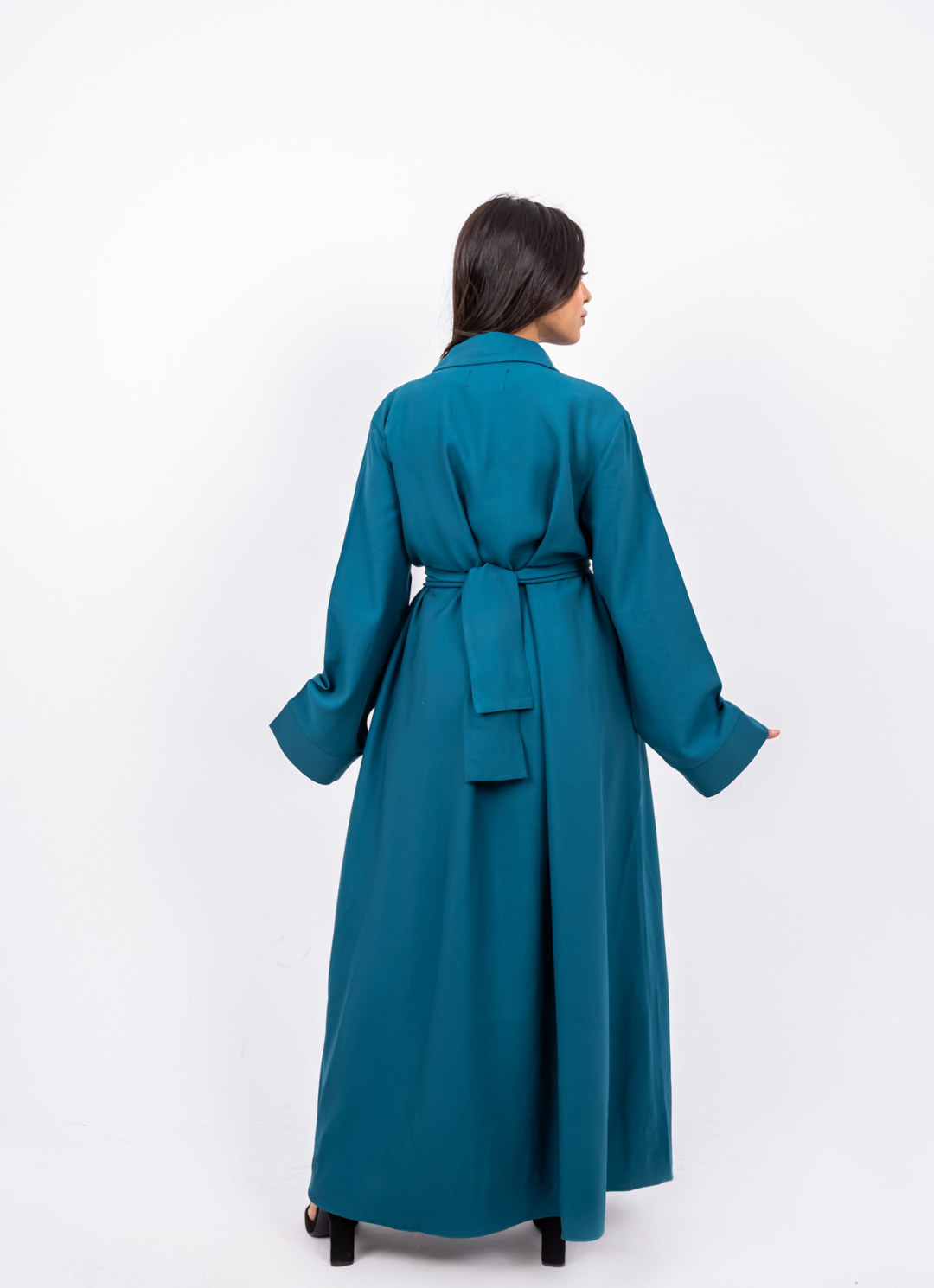 Ghazal Teal Shirt Dress
