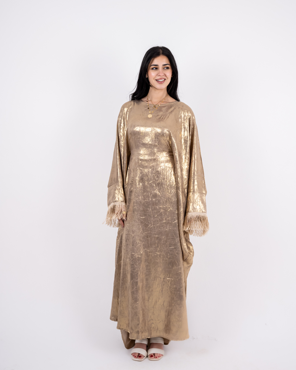 Gold Shiny Dress