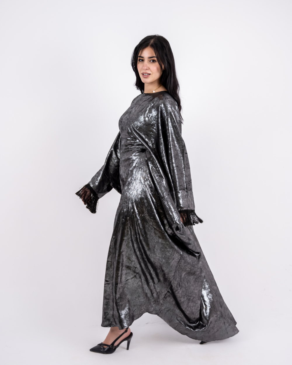 Silver Shiny Dress