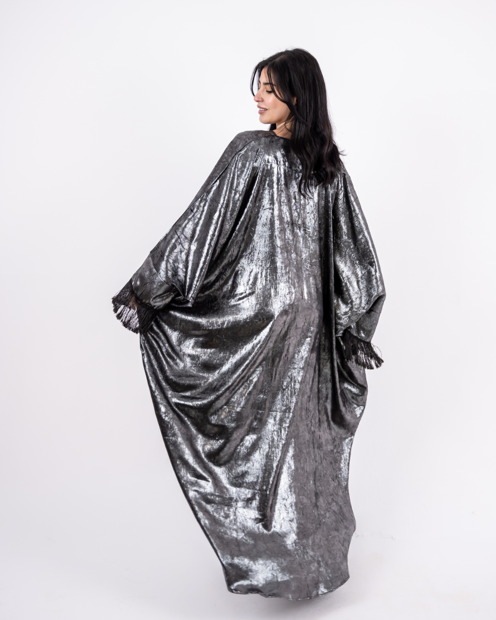 Silver Shiny Dress
