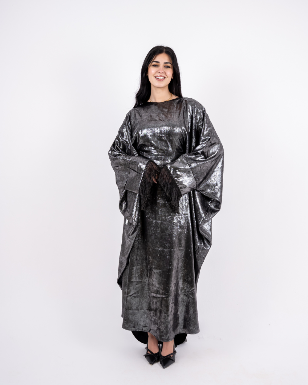 Silver Shiny Dress