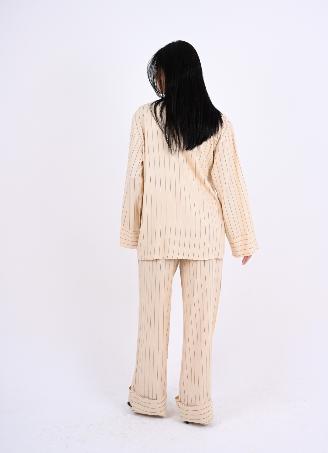 Beige Stripes Set