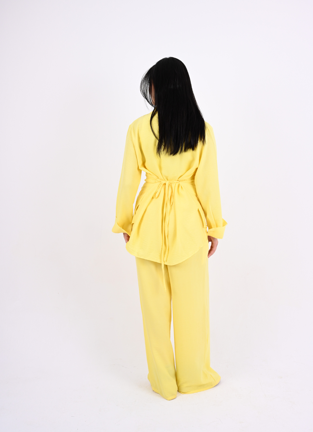 Yellow Linen Shirt
