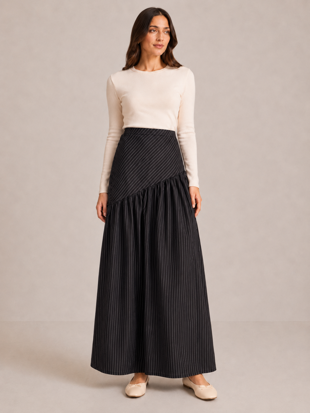 Samar Black Skirt