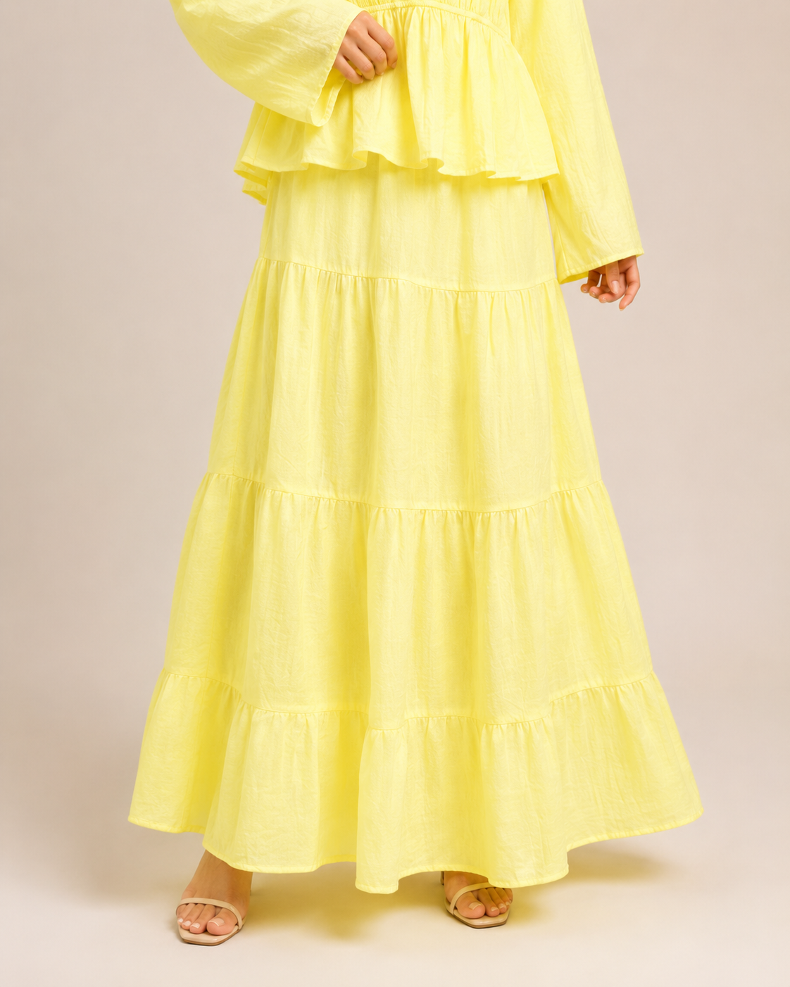Yellow Flowy Set