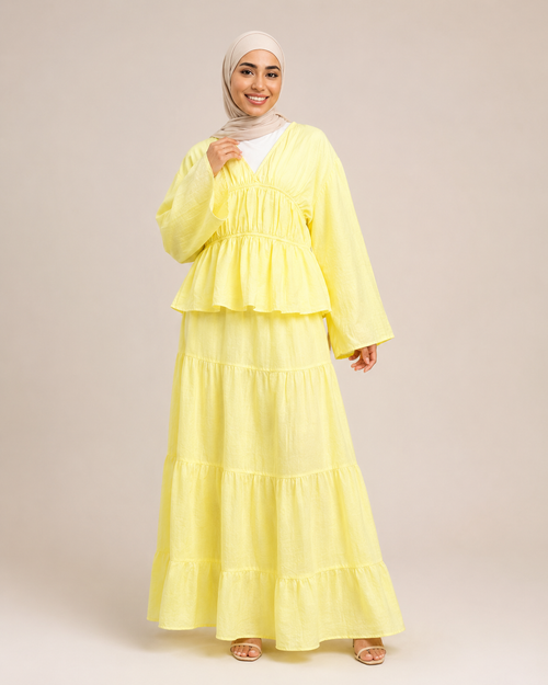 Yellow Flowy Set