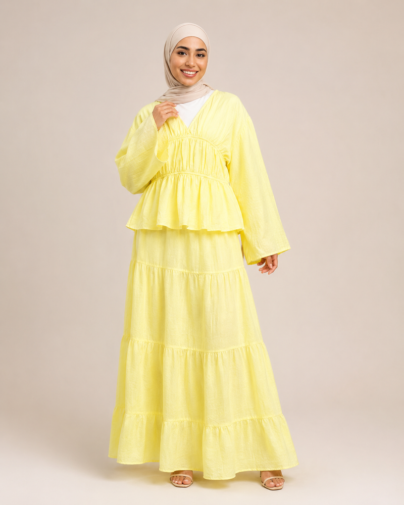 Yellow Flowy Set