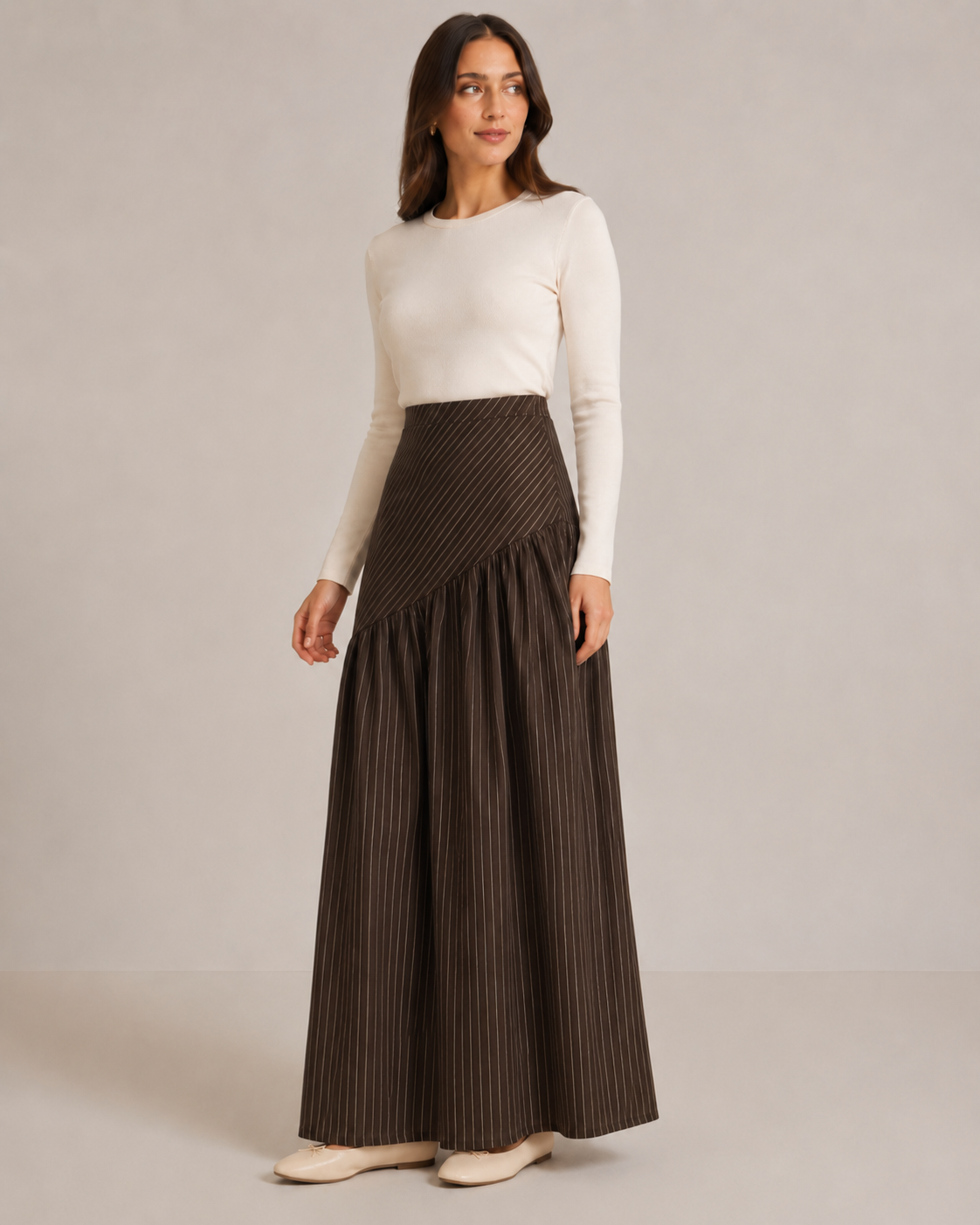Samar Brown Skirt