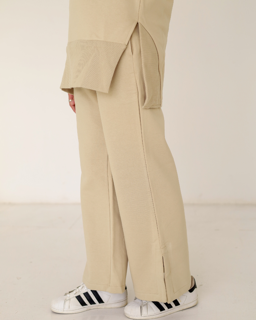 Beige Comfy Sweatpants