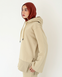 Beige Comfy Hoodie