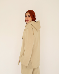 Beige Comfy Hoodie