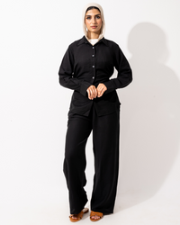 Black Linen Shirt