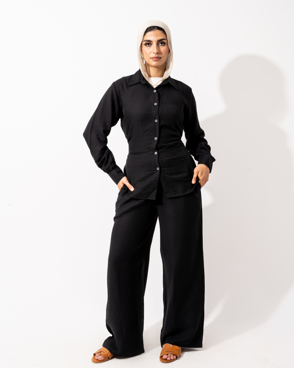 Black Linen Pants