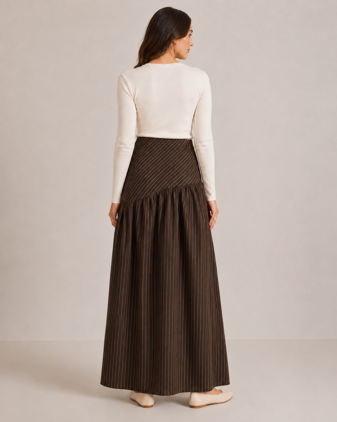 Samar Brown Skirt