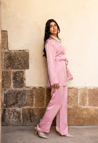 Pink Silk And Spice Soiree Set