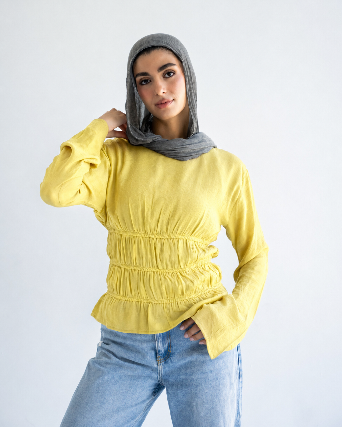 Yellow Straps Blouse