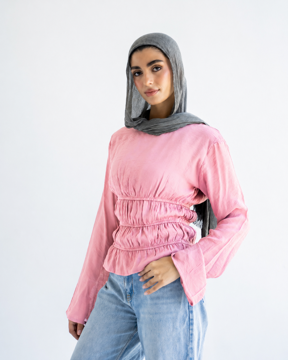 Pink Straps Blouse