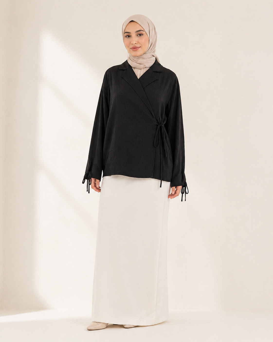 Black Laila Blouse
