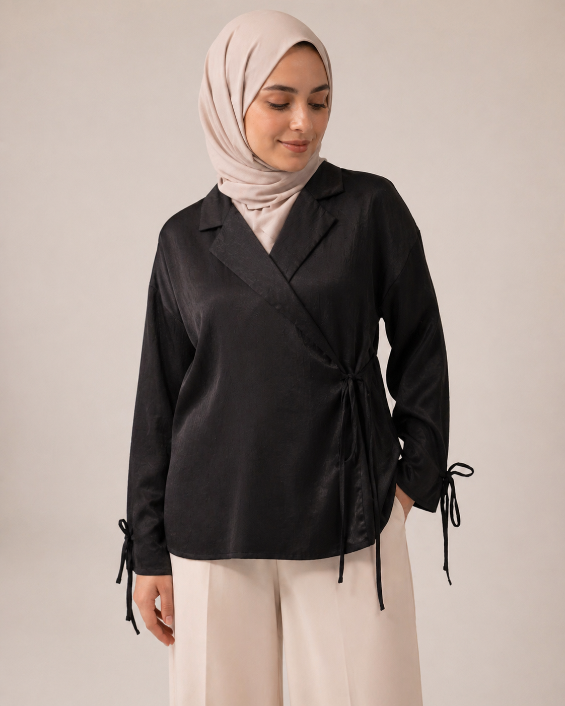 Black Laila Blouse