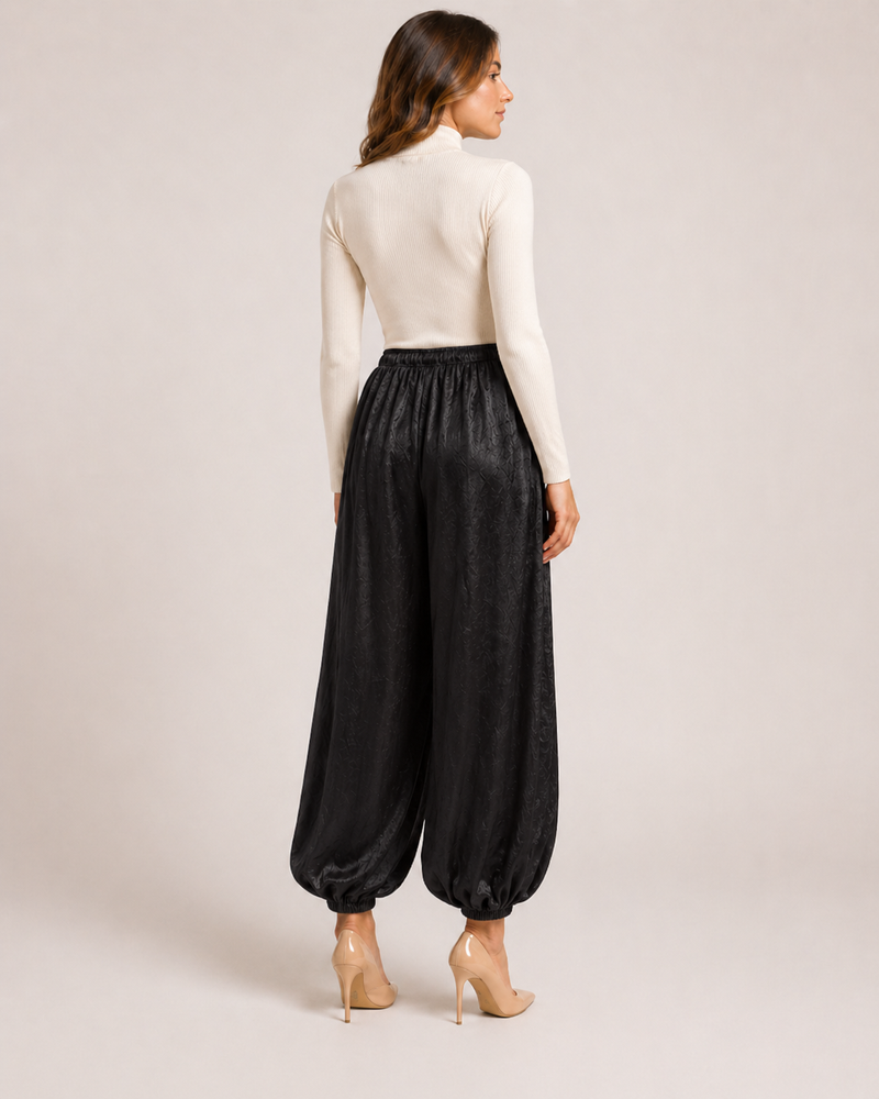 Black Balloon Pants