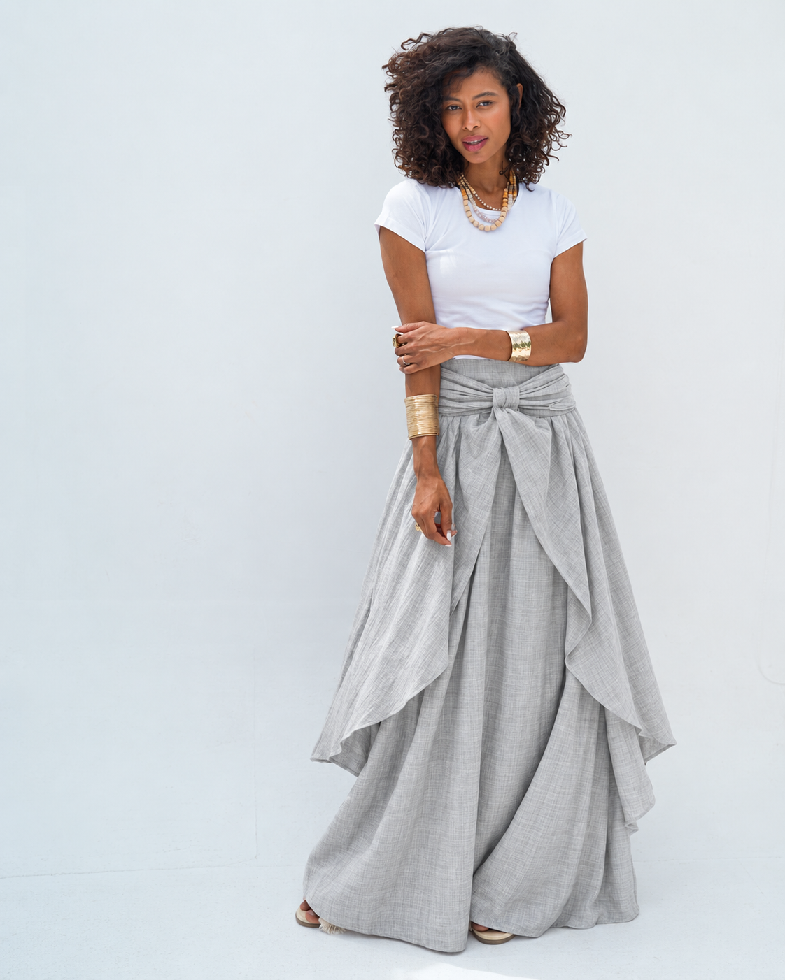 Gray Skirt