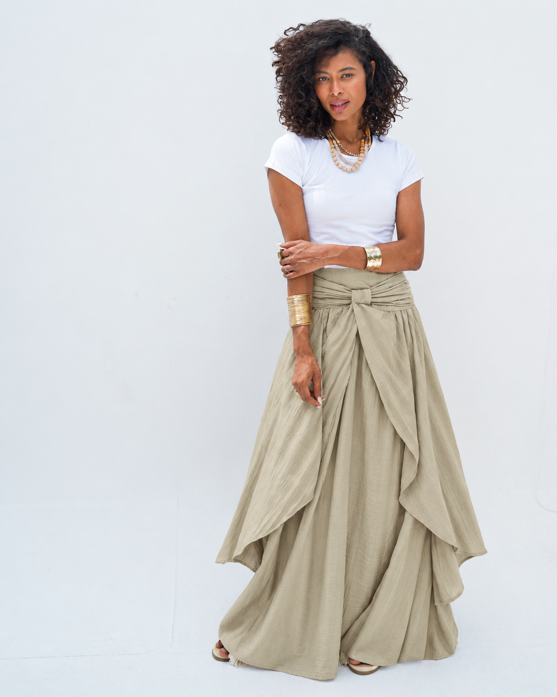 Khaki Skirt