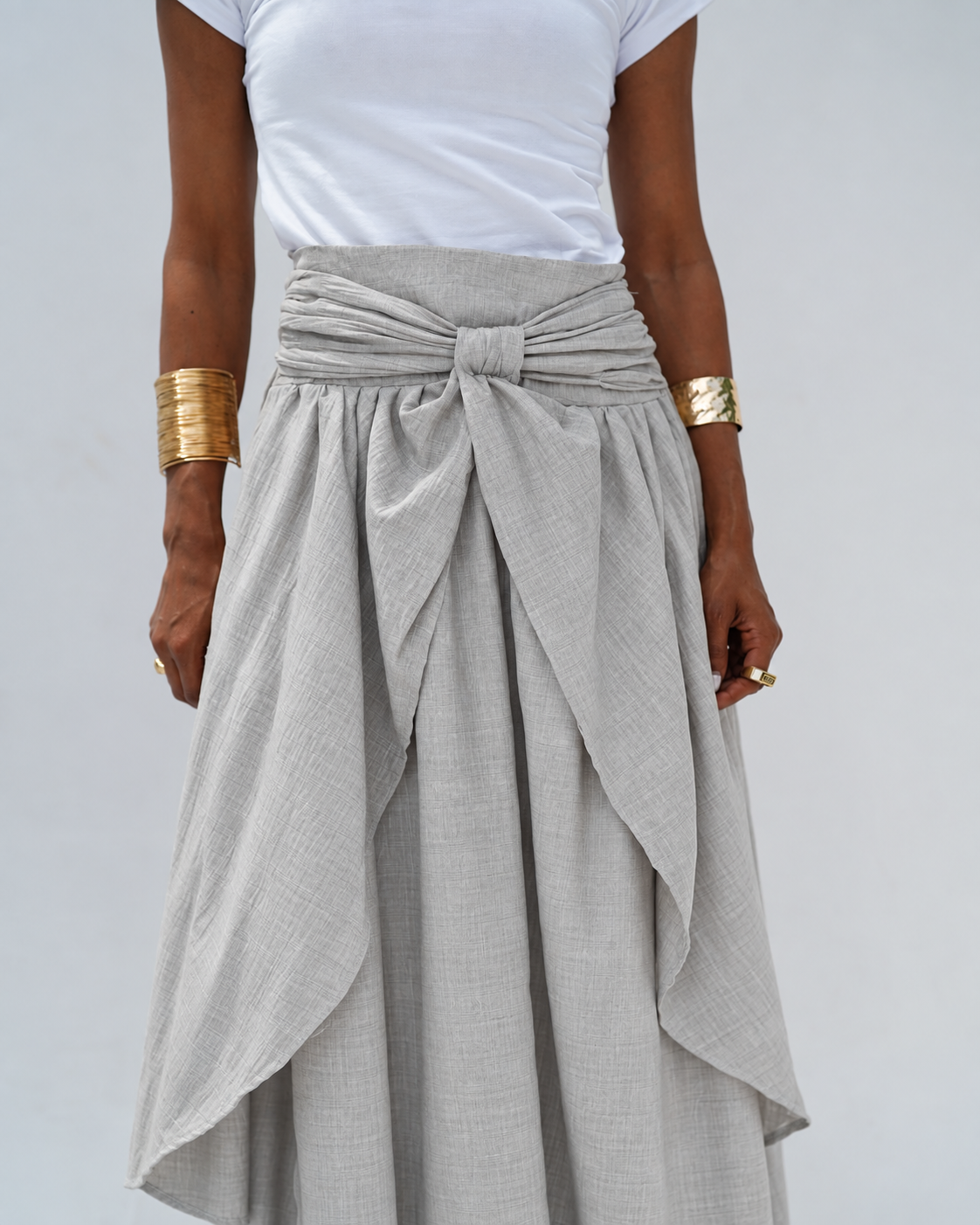 Gray Skirt