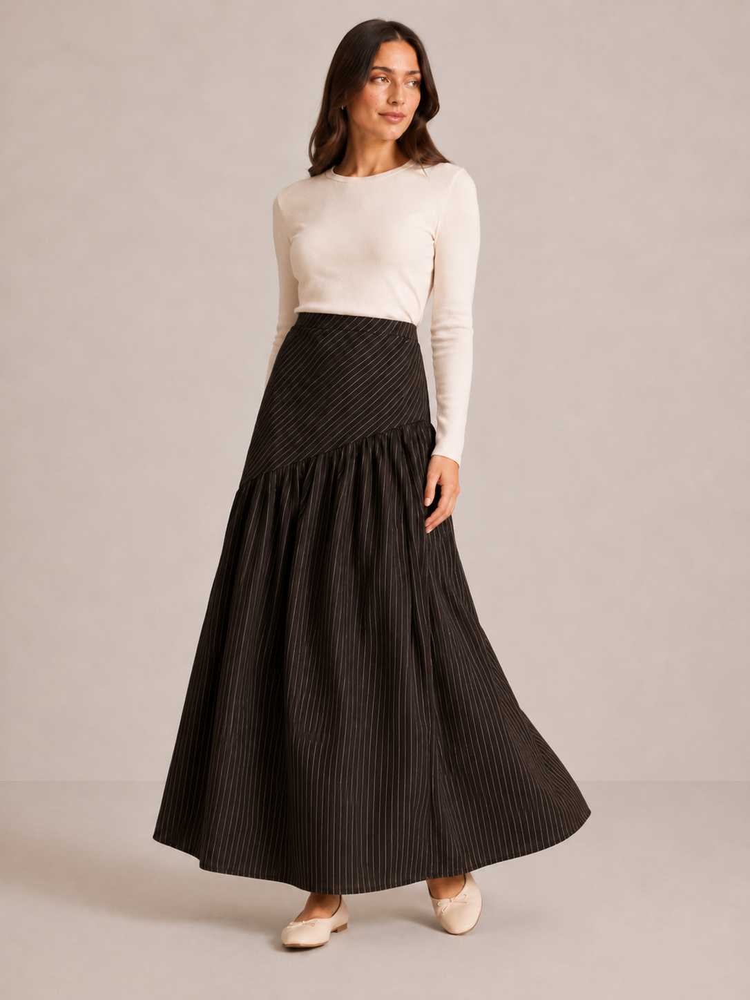 Samar Black Skirt