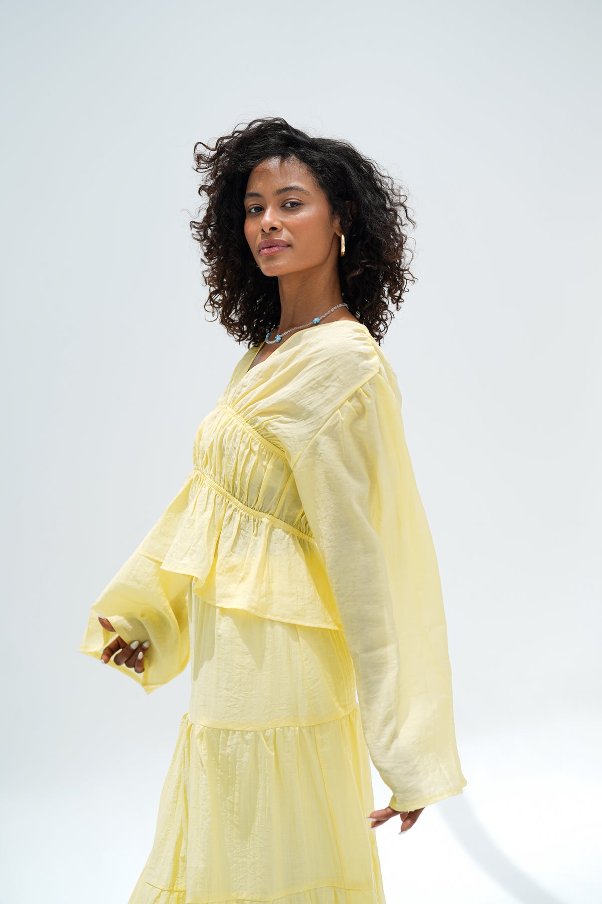 Yellow Flowy Set