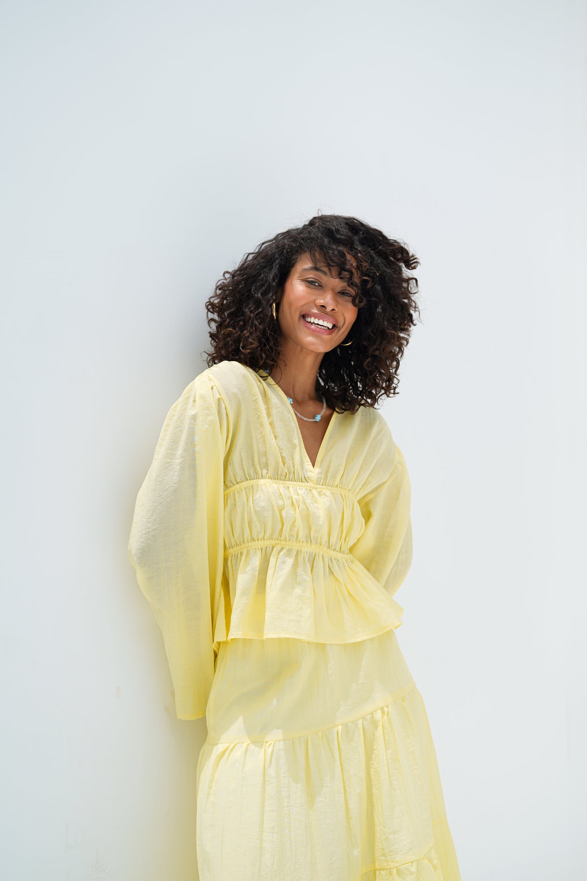 Yellow Flowy Set