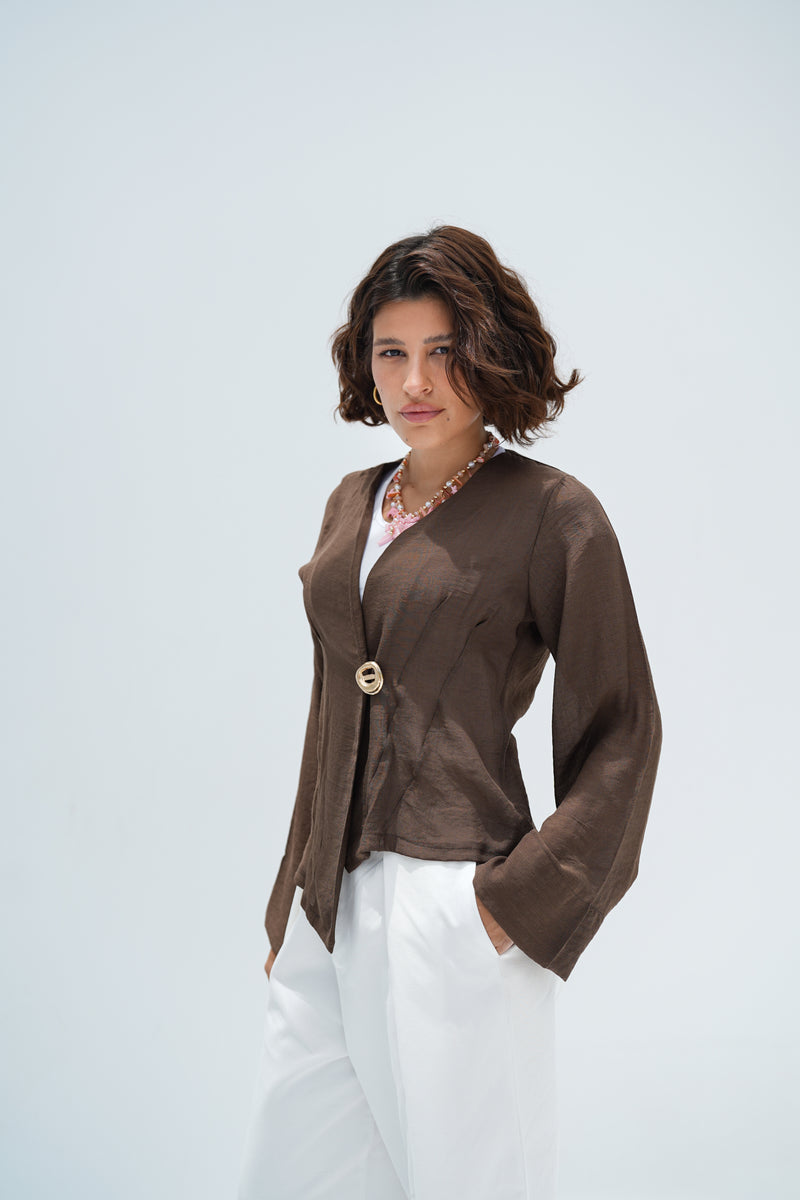 Chocolate KK Blouse