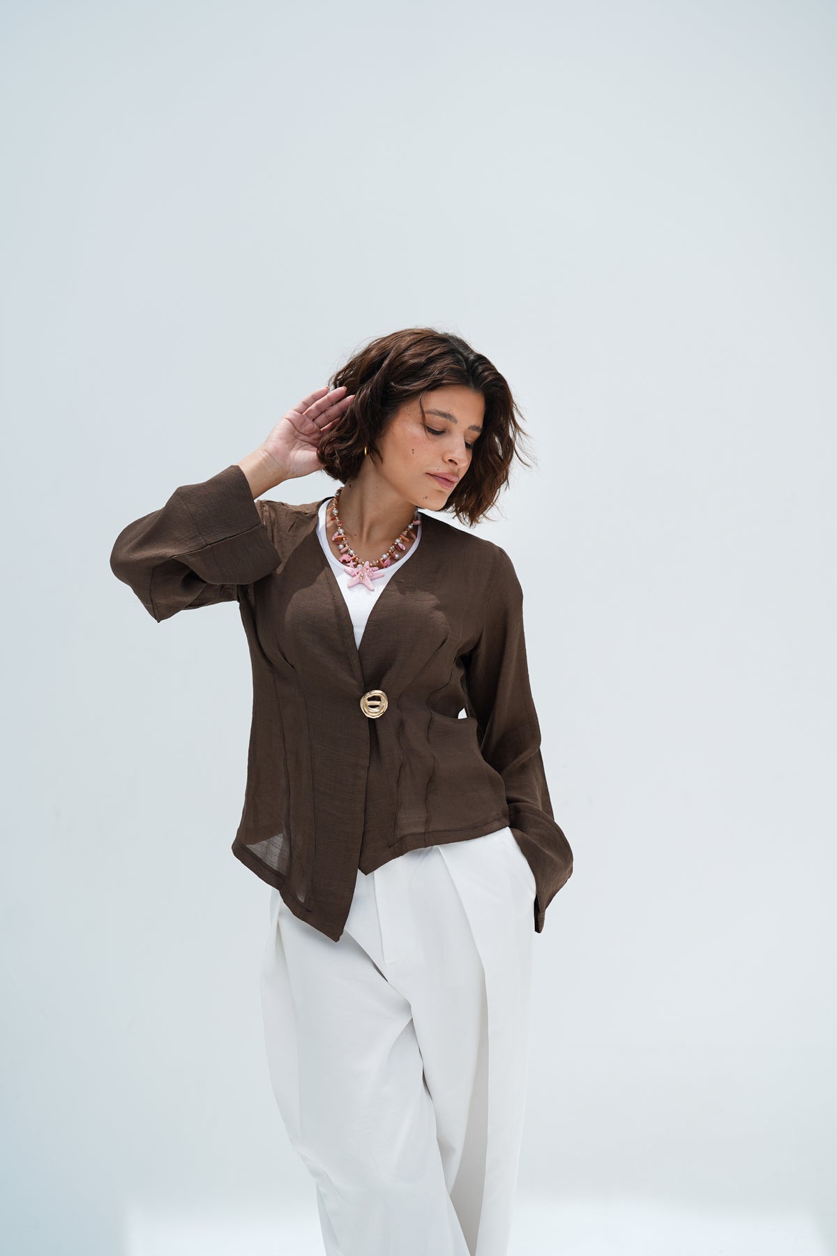 Chocolate KK Blouse