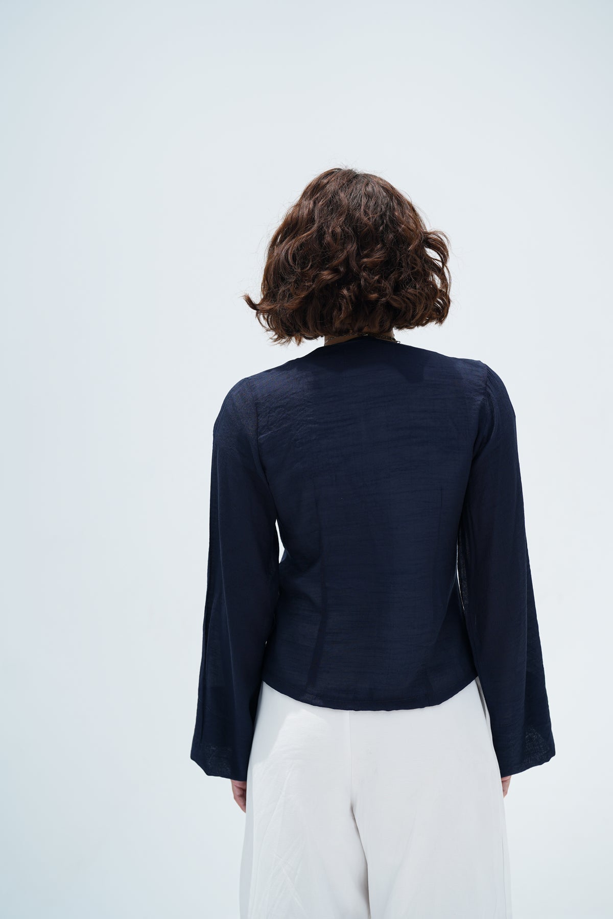 Navy KK Blouse