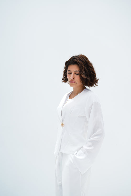 White KK Blouse