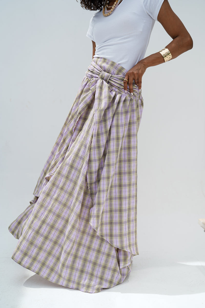 Checks  Skirt