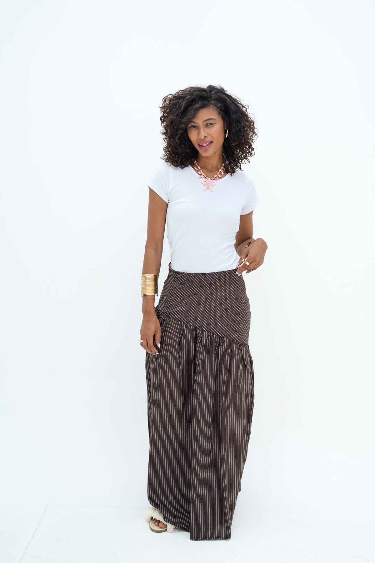 Samar Brown Skirt