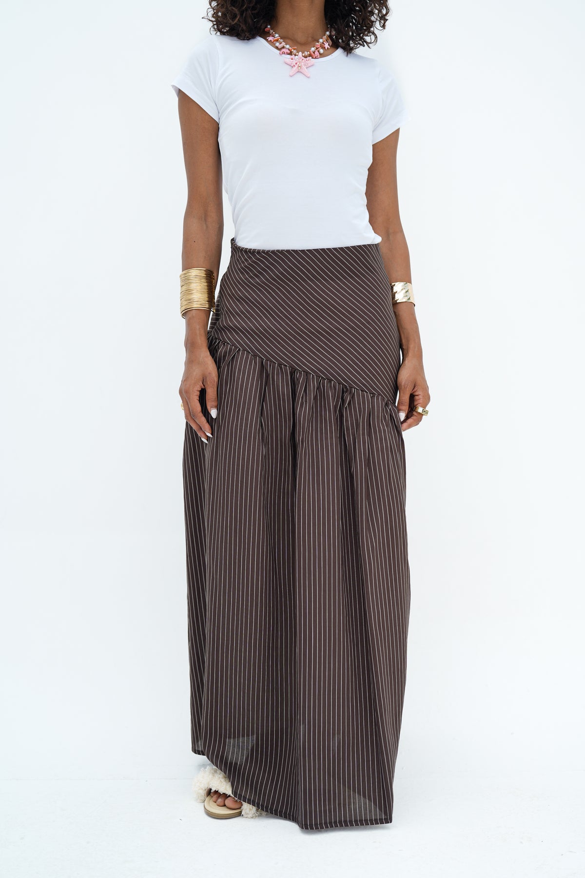 Samar Brown Skirt