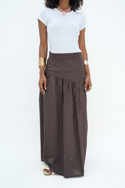 Samar Brown Skirt