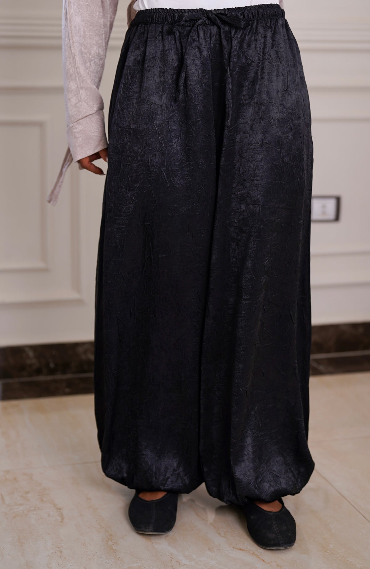 Black Balloon Pants