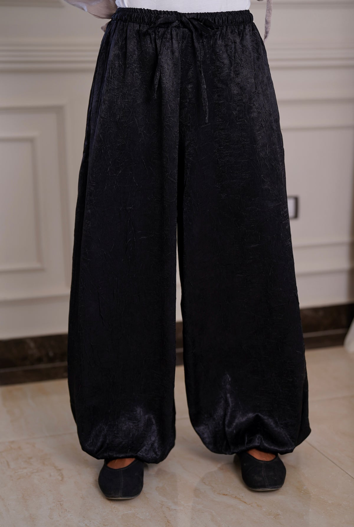 Black Balloon Pants