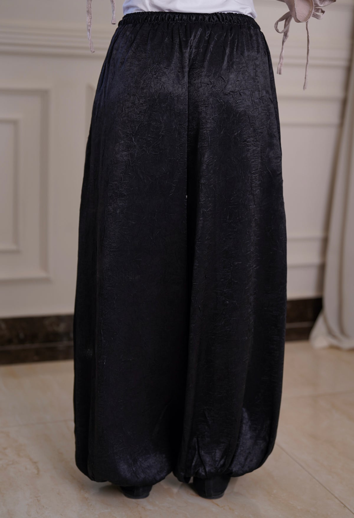 Black Balloon Pants