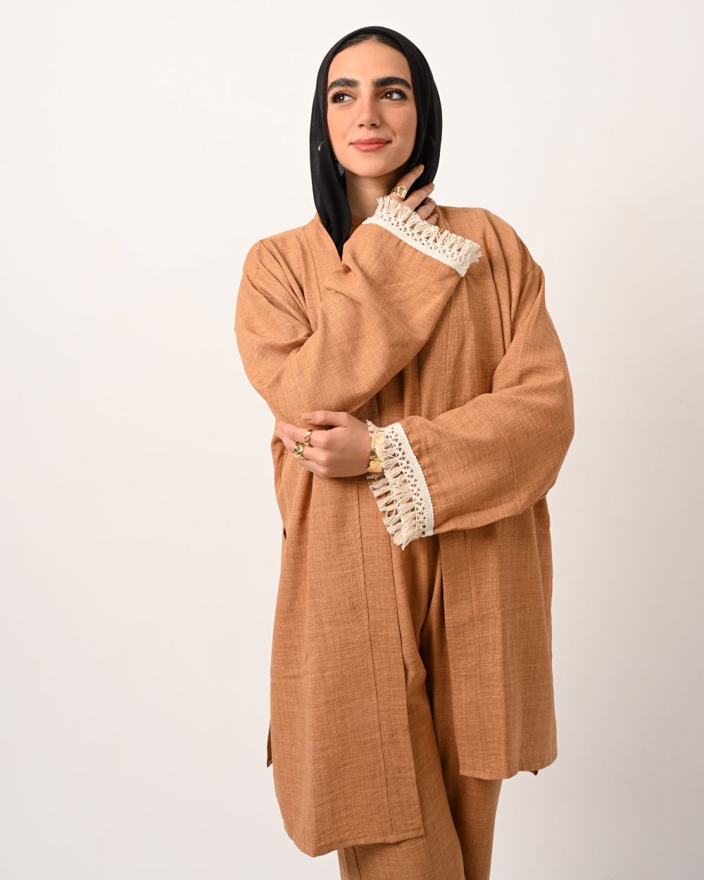 Brown Desert Sand Kimono