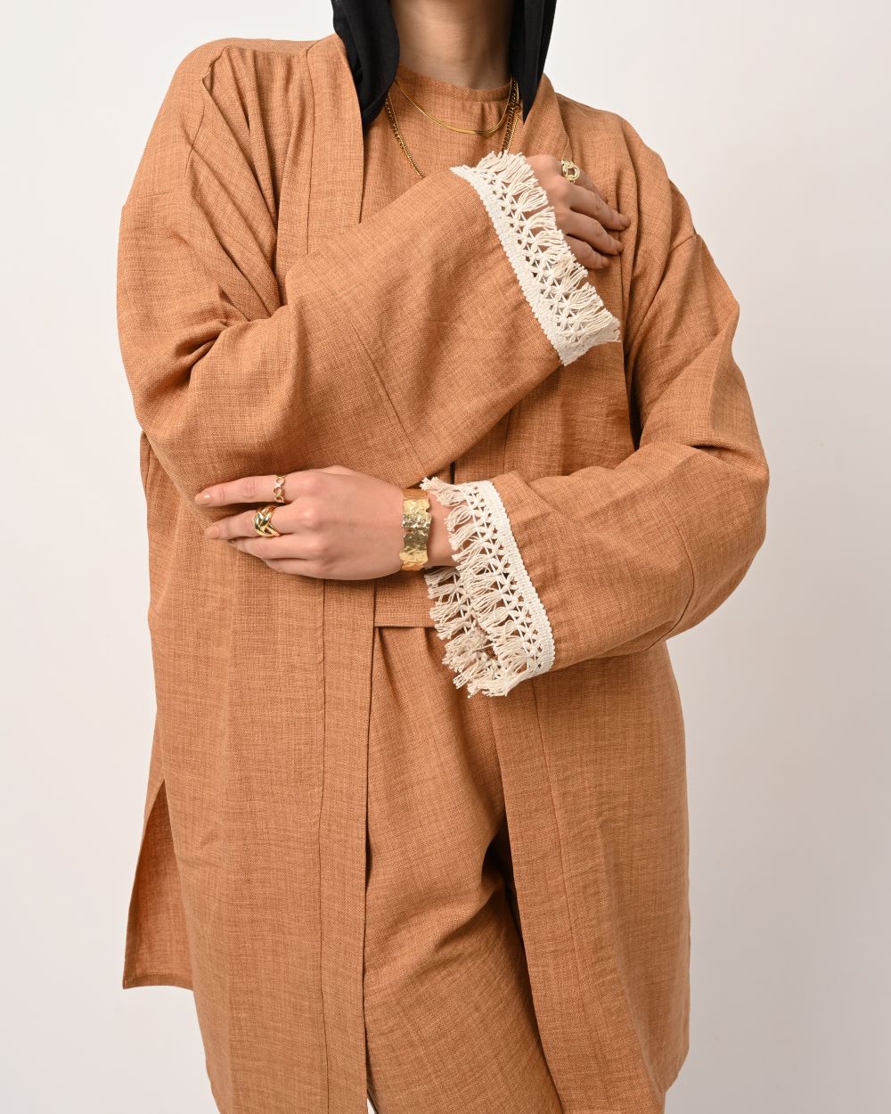 Brown Desert Sand Kimono