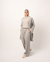 Grey Desert Sand Kimono