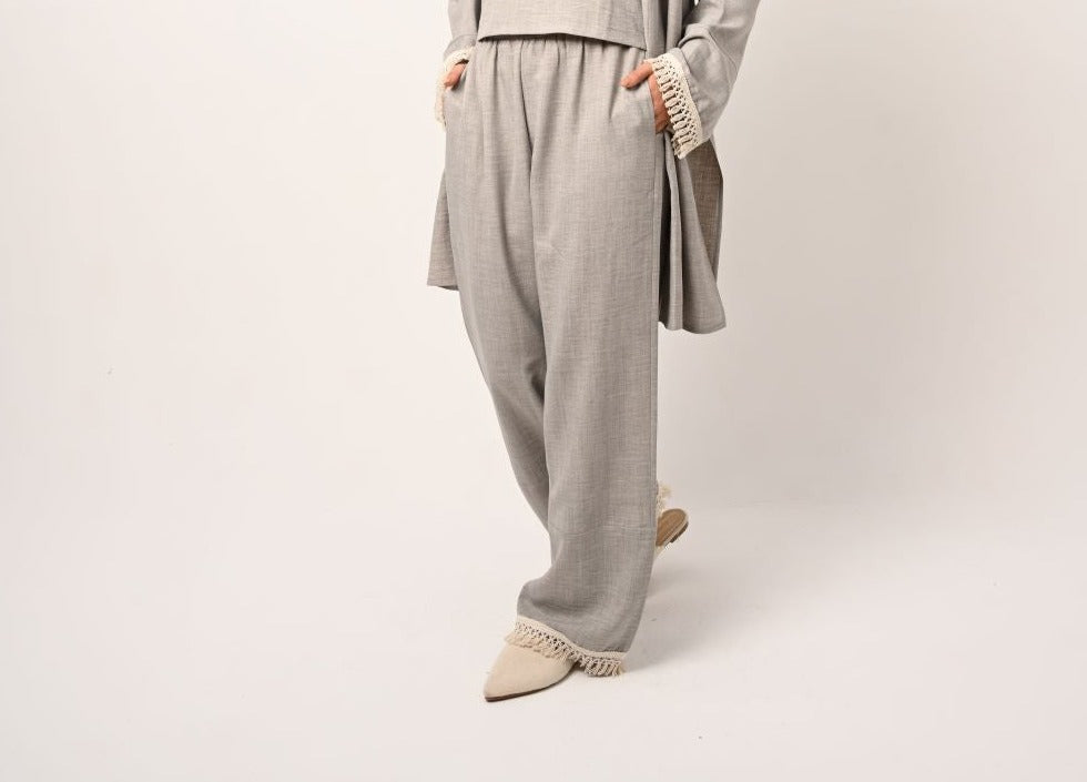 Grey Desert Sand Pants