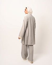 Grey Desert Sand Kimono