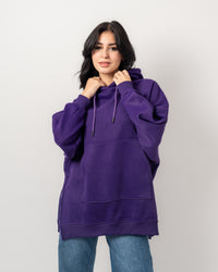 Purple Long Hoodie