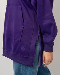 Purple Long Hoodie